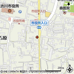 バーミヤン 渋川店周辺の地図