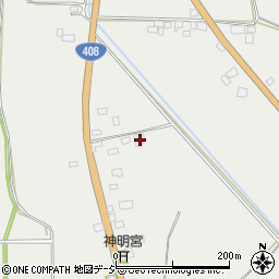 栃木県真岡市下籠谷2522-8周辺の地図