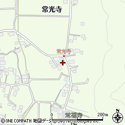 長野県大町市社常光寺5818周辺の地図