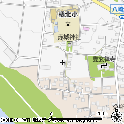 群馬県渋川市北橘町八崎976周辺の地図