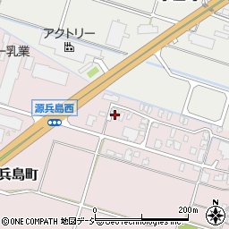 石川県白山市源兵島町1049-3周辺の地図