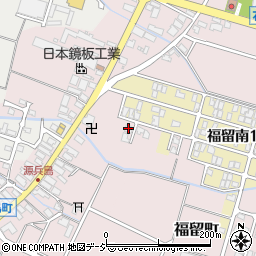 石川県白山市福留町794周辺の地図