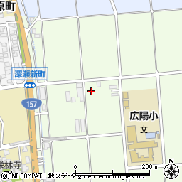 石川県白山市知気寺町り周辺の地図