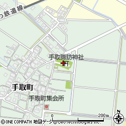 石川県白山市手取町ス周辺の地図