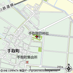石川県白山市手取町（ス）周辺の地図