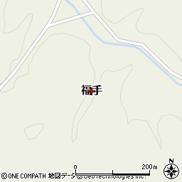 栃木県茂木町（芳賀郡）福手周辺の地図