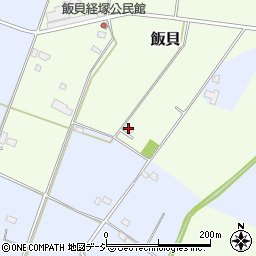 栃木県真岡市飯貝2180周辺の地図