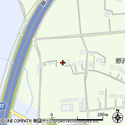 栃木県鹿沼市野沢町257周辺の地図