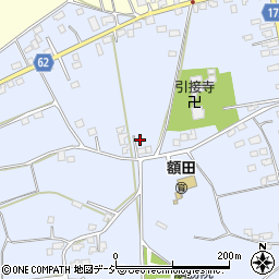 茨城県那珂市額田南郷494周辺の地図