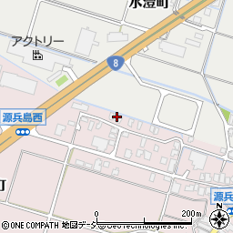 石川県白山市源兵島町1051-6周辺の地図