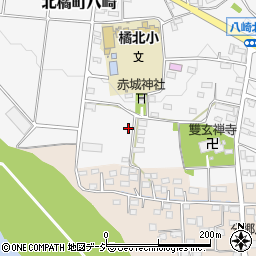 群馬県渋川市北橘町八崎976-3周辺の地図