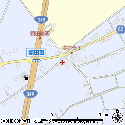茨城県那珂市額田南郷840周辺の地図