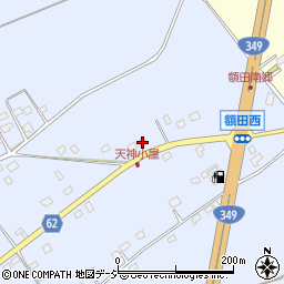 茨城県那珂市額田南郷1151周辺の地図
