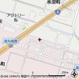 石川県白山市源兵島町1051-8周辺の地図