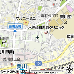 石川県白山市美川神幸町タ周辺の地図
