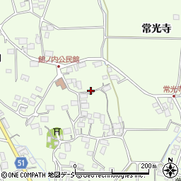 長野県大町市社館ノ内5689周辺の地図