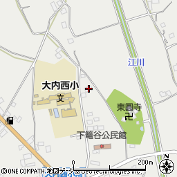 栃木県真岡市下籠谷1702-3周辺の地図