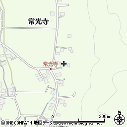 長野県大町市社常光寺6084周辺の地図