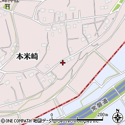 茨城県那珂市本米崎2009-2周辺の地図