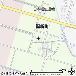 石川県白山市福新町周辺の地図