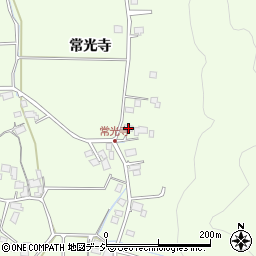 長野県大町市社常光寺5999周辺の地図