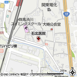 群馬県渋川市渋川大崎1592周辺の地図