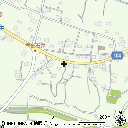 茨城県那珂市門部2867周辺の地図