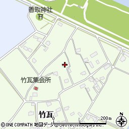 茨城県那珂郡東海村竹瓦286周辺の地図