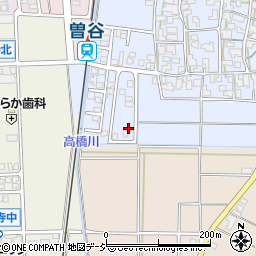 石川県白山市曽谷町ニ29周辺の地図