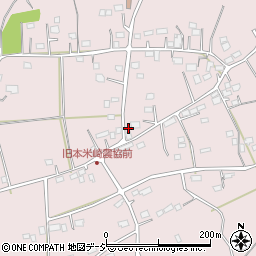 茨城県那珂市本米崎1621周辺の地図