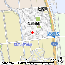 青山表具店周辺の地図