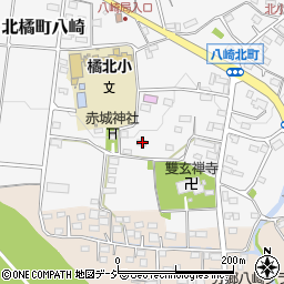 群馬県渋川市北橘町八崎980-4周辺の地図