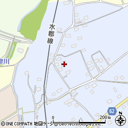 茨城県那珂市額田南郷1234-5周辺の地図