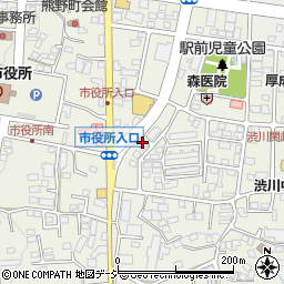 関東農政局　利根川水系土地改良調査管理事務所・赤城西麓支所周辺の地図
