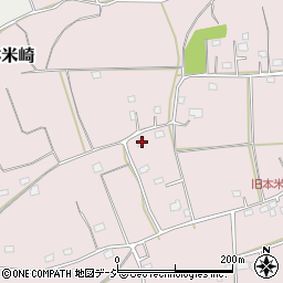 茨城県那珂市本米崎1540-1周辺の地図