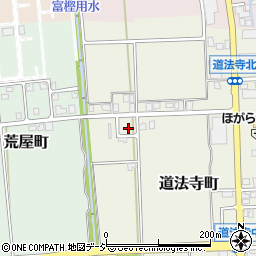 石川県白山市道法寺町147周辺の地図