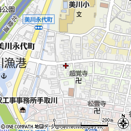 石川県白山市美川浜町ヲ193-2周辺の地図