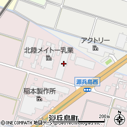 石川県白山市源兵島町1001周辺の地図