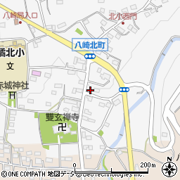 群馬県渋川市北橘町八崎1109周辺の地図