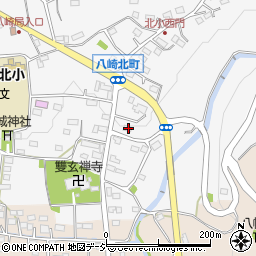 群馬県渋川市北橘町八崎1116-3周辺の地図