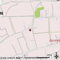 茨城県那珂市本米崎1539周辺の地図