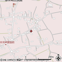 茨城県那珂市本米崎1835周辺の地図