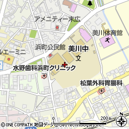 石川県白山市美川浜町タ周辺の地図