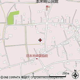 茨城県那珂市本米崎1556周辺の地図