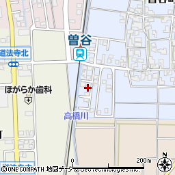 石川県白山市曽谷町ニ42-6周辺の地図