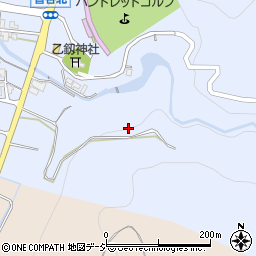 石川県白山市曽谷町（カ）周辺の地図