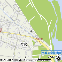 長野県千曲市若宮2069-1周辺の地図