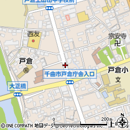 千曲市役所戸倉庁舎周辺の地図