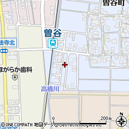 石川県白山市曽谷町ニ39周辺の地図
