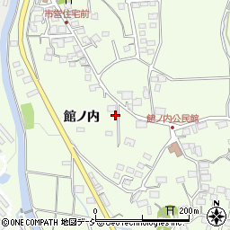 長野県大町市社館ノ内5548周辺の地図